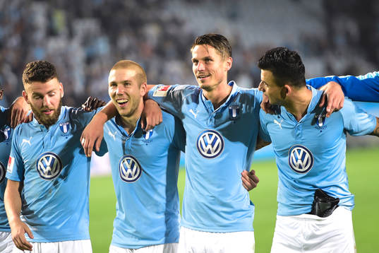 Malmö FFs Erdal Rakip , Anton Tinnerholm , Markus