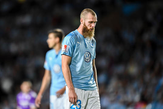 Malmö FFs Jo Inge Berget deppar