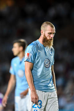 Malmö FFs Jo Inge Berget deppar