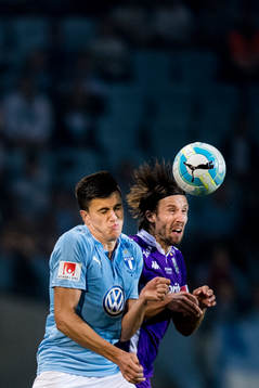 Malmö FFs Alexander Jeremejeff och IFK Göteborgs Mattias