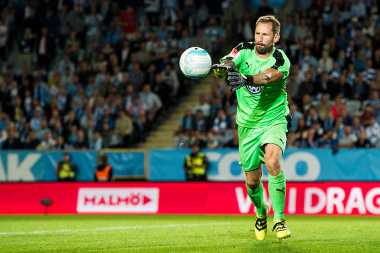 Malmö FFs målvakt Johan Wiland