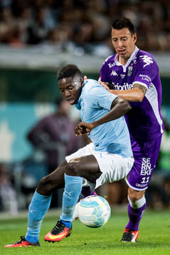 Malmö FFs Pa Konate och IFK Göteborgs Martin Smedberg