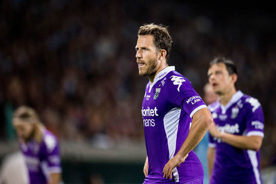 IFK Göteborgs Tobias Hysén deppar