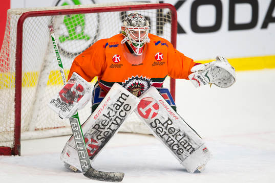 Frölundas målvakt Johan Gustafsson