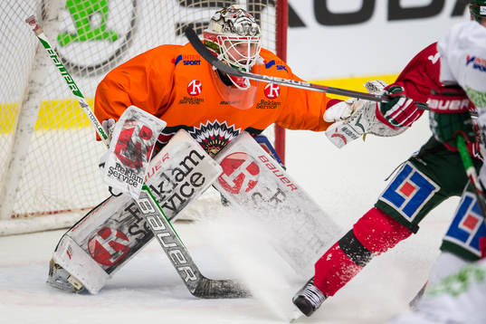 under en träning med Frölunda