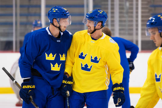 Carl Söderberg och Henrik Sedin