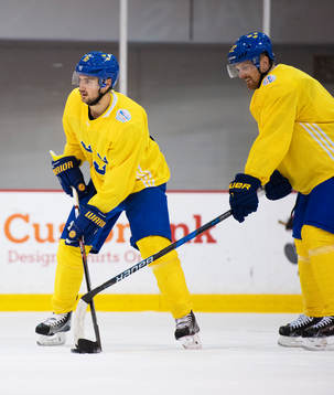 Marcus Krüger och Daniel Sedin