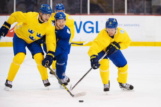 Victor Hedman, Filip Forsberg och Anton Strålman