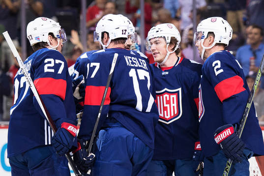 s Ryan McDonagh, Ryan Kesler, T.J. Oshie och Matt Niskanen