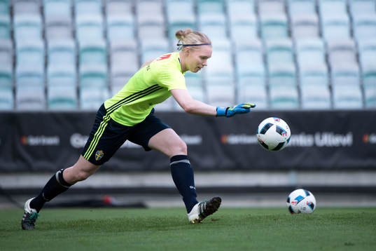 Sveriges målvakt Hedvig Lindahl