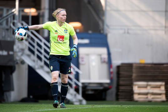 Sveriges målvakt Hedvig Lindahl