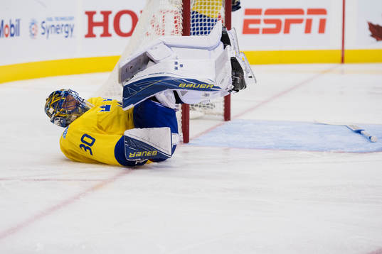 Sveriges målvakt Henrik Lundqvist