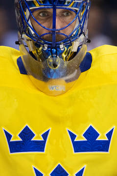 Sveriges målvakt Henrik Lundqvist