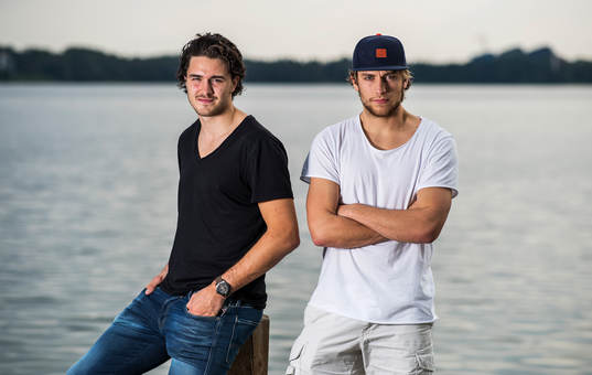Dennis Everberg och Eric Martinsson är fd Röglespelare
