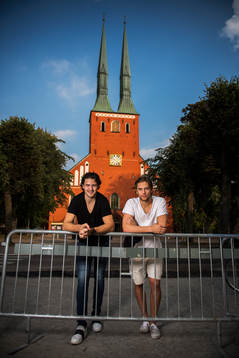 Dennis Everberg och Eric Martinsson är fd Röglespelare