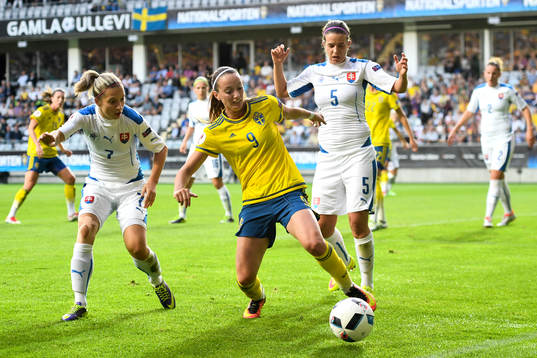 Slovakiens Patricia Fischerova och Alexandra Biroova och