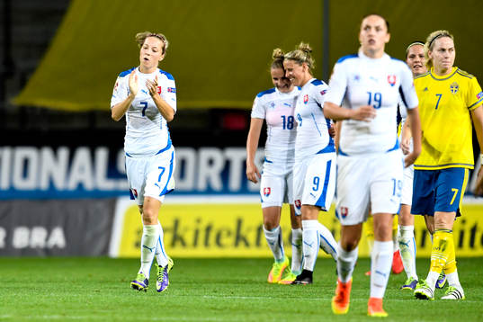 Slovakiens Patricia Fischerova jublar