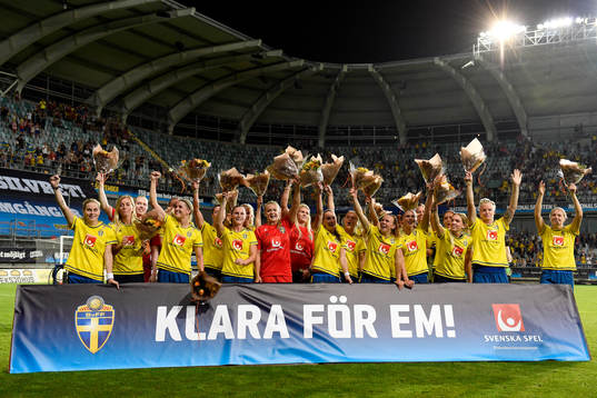 Laget jublar