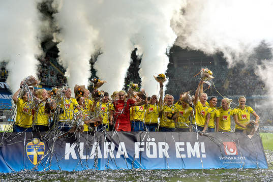 Sveriges lag är klara för EM
