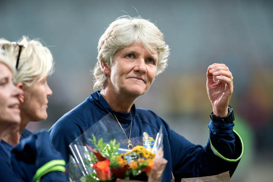 Sveriges förbundskapten Pia Sundhage
