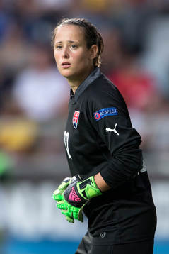 Slovakiens målvakt Maria Korenciova
