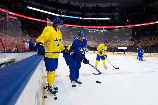 Loui Eriksson och Patric Hörnqvist