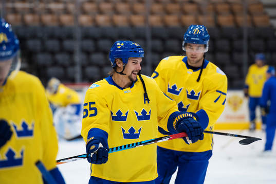 Erik Karlsson och Victor Hedman