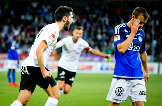 Örebros Nahir Besara gör 2-1 och jublar