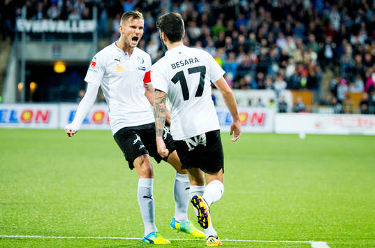 Örebros Nahir Besara gör 2-1 och jublar