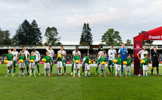 Hammarbys lag uppställda
