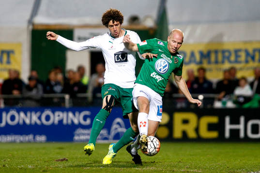 Hammarbys Romulo Cabral Pereira Pinto och Jönköpings