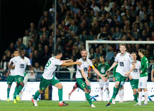 Hammarbys Kennedy Bakircioglu jublar