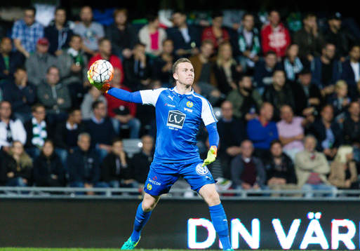 Hammarbys målvakt Ögmundur Kristinsson