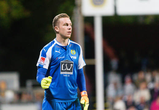 Hammarbys målvakt Ögmundur Kristinsson