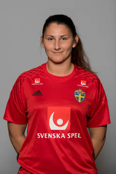Sveriges målvakt Lovisa Koss