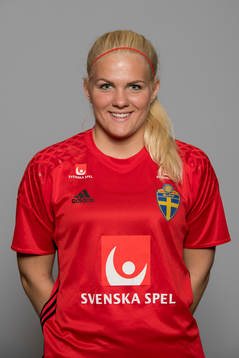 Sveriges målvakt Emma Holmgren