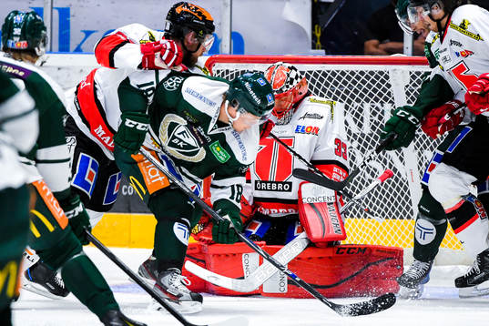 Örebros målvakt Julius Hudacek