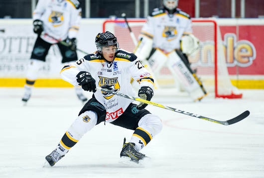 under ishockeymatchen i Hockeyallsvenskan mellan Modo och