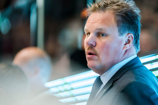 Färjestads Tränare Leif Carlsson