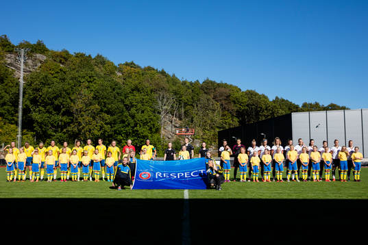 Sverige och Tyskland på line up innan U20 landskampen i