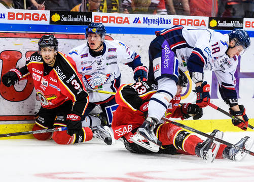 Luleås Daine Todd och Linköpings Emil Sylvegård