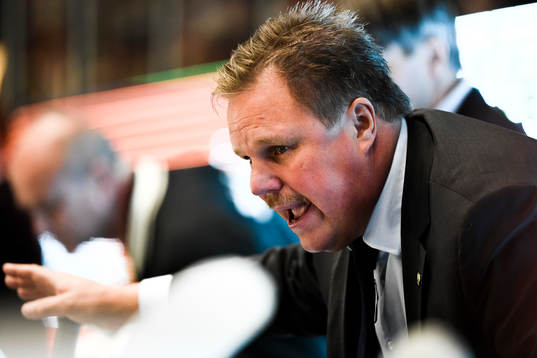 Färjestads Tränare Leif Carlsson
