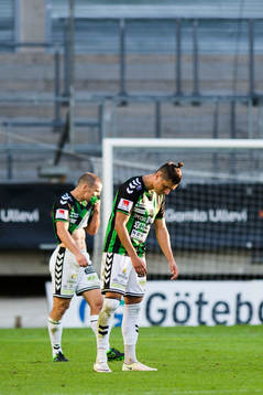 GAIS James Sinclair och Luka Mijaljevic deppar