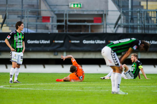 GAIS Robin Book, Steven Old och Alibek Aliev deppar och