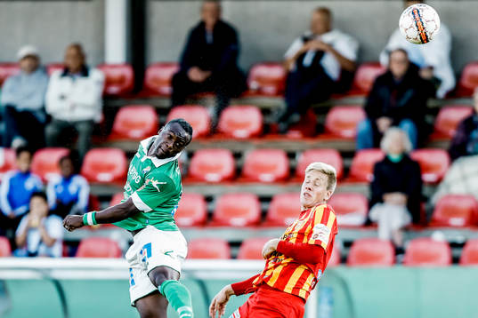 Ljungskiles Ahmed Suleiman före Syrianskas Mattias
