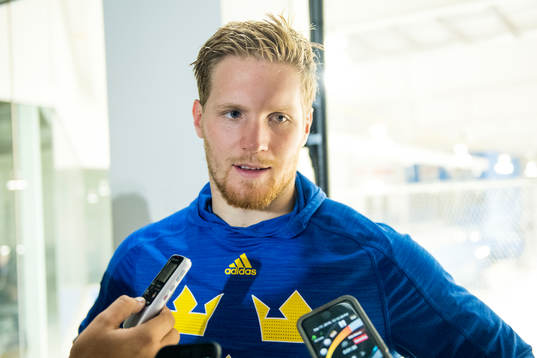 Sveriges Gabriel Landeskog
