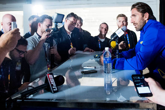 Sveriges målvakt Henrik Lundqvist