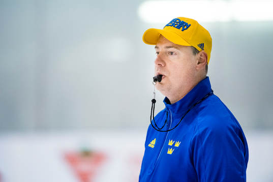 Sveriges förbundskapten Rikard Grönborg
