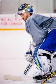 Sveriges målvakt Henrik Lundqvist