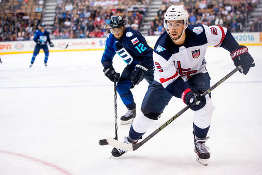 s Matt Niskanen och Europas Marian Gaborik